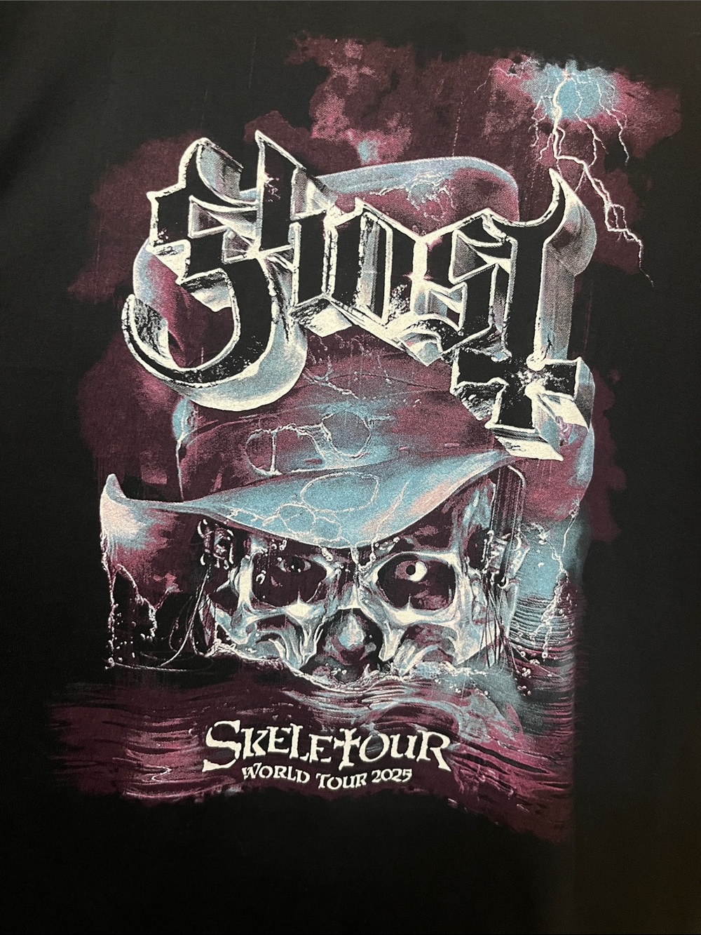 Ghost SkeleTour 2023 World Tour XL Shirt